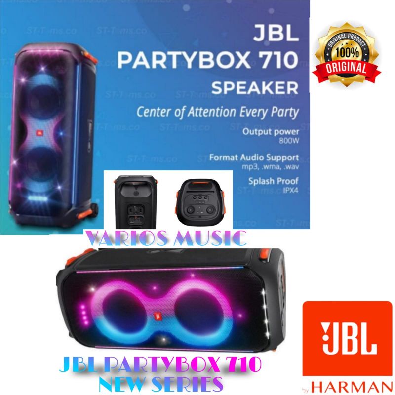 JBL PARTYBOX 710 PARTY SPEAKER POWERFULL SOUND 800 WATT ORIGINAL JBL