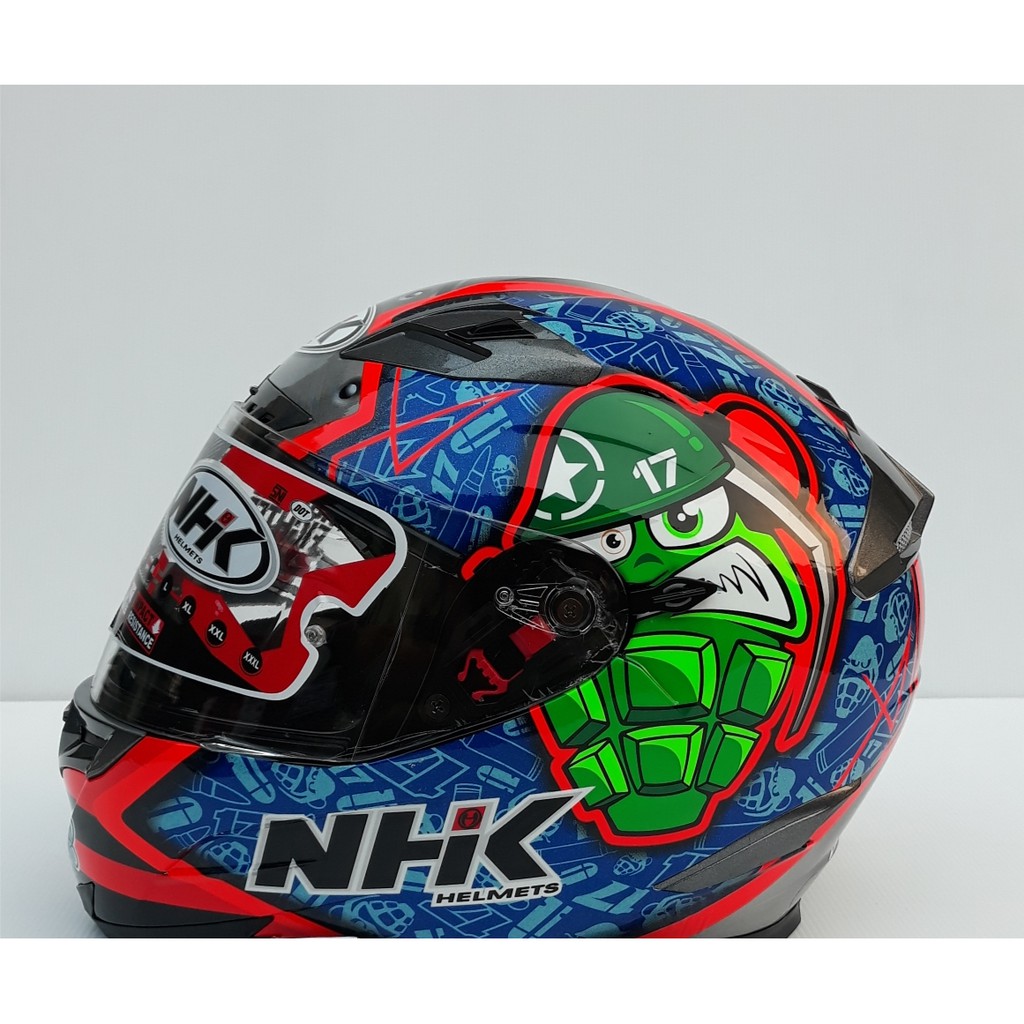GOYANG HARGA; HELM NHK RX9 KAREL ABRAHAM 100%ORIGINAL