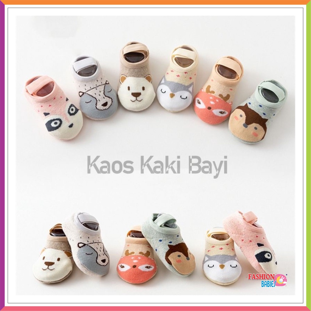 ❤ Fashionbabies ❤ KAOSKAKI STRAP IMPORT BABY ANTISELIP / KAOS KAKI