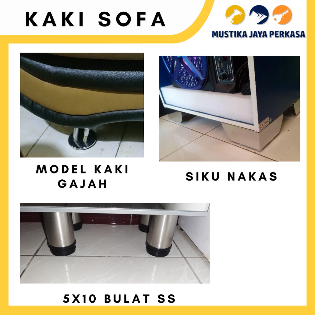 Kaki Sofa Stainless Kaki Sofa Tabung Kaki Lemari Kaki Furniture Kaki Sofa Kayu Kaki Baby Gajah