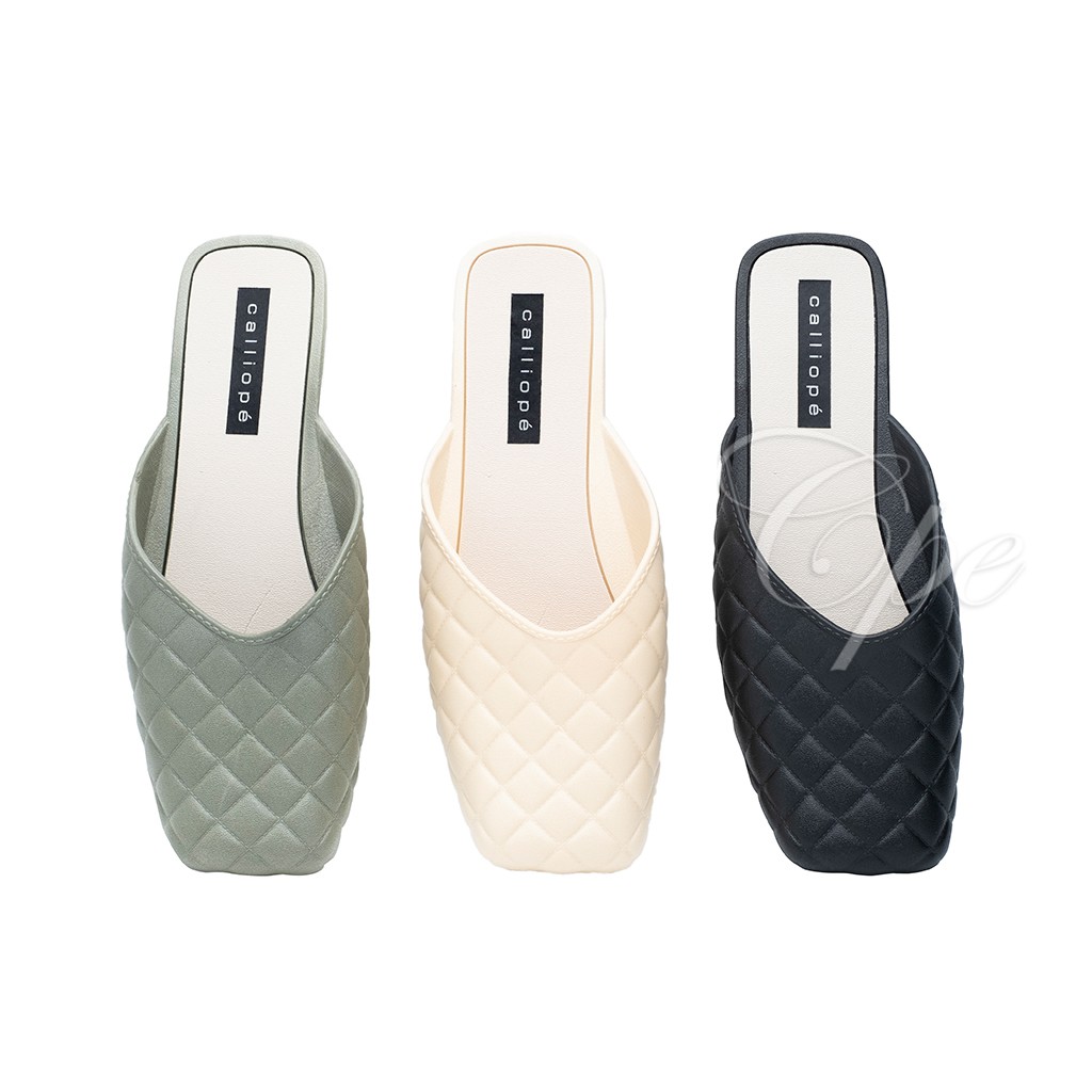 CPE SLPM U CHECKERS Sandal Slop Slip On Teplek Wanita Sandal Cewek-4