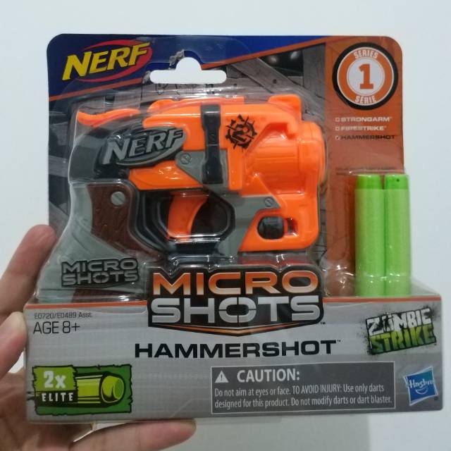 Nerf MicroShots Zombie Strike Hammershot