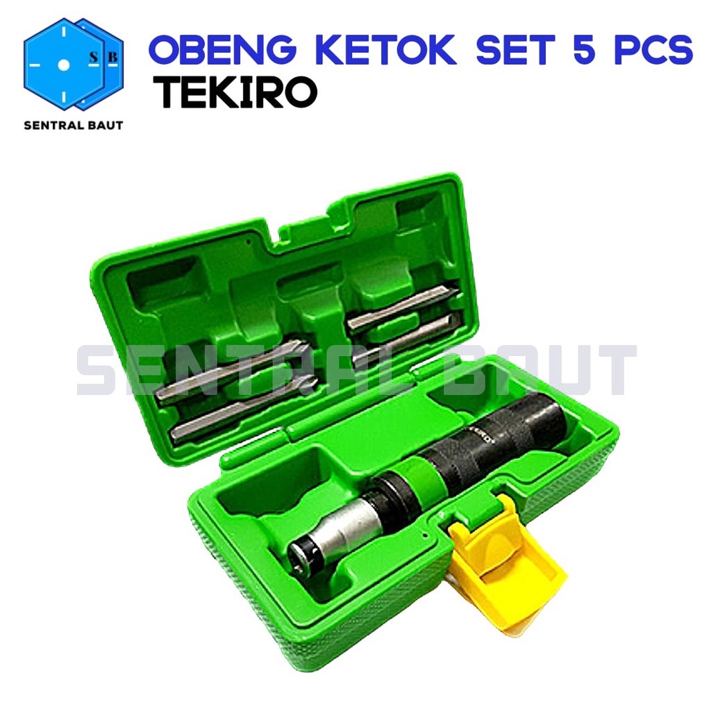 SENTRAL BAUT || Obeng Ketok set 5pcs TEKIRO