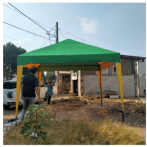 Tenda Piramid Cafe 3x3
