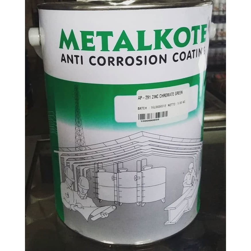 Jual PERTUKANGAN CAT & PERLENGKAPAN CAT ZINC CHROMATE PROPAN METALKOTE