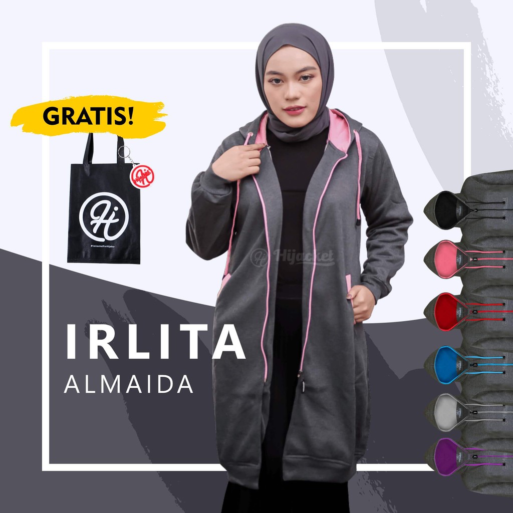 ⭐️TERLARIS⭐️ HIJACKET® BASIC ORIGINAL JAKET WANITA MUSLIMAH SYARI HIJABER PERTAMA DI INDONESIA-1