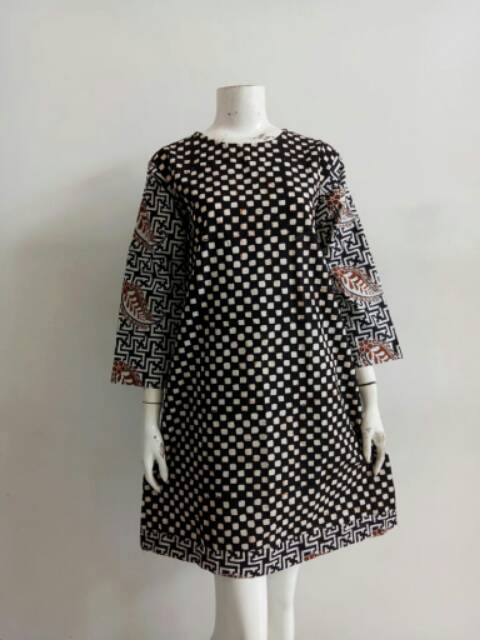 TUNIK AYU EKSPRESO | DRESS BATIK SIMPLE