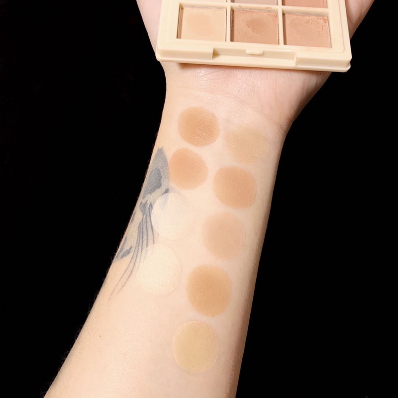 DIKALU NUDE MATTE EYESHADOW PALETTE 9 WARNA MATTE DKL - 037