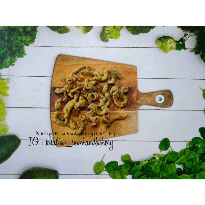 

Keripik Usus 260 g / Keripik Usus Original / Keripik Usus Balado / Cemilan Enak