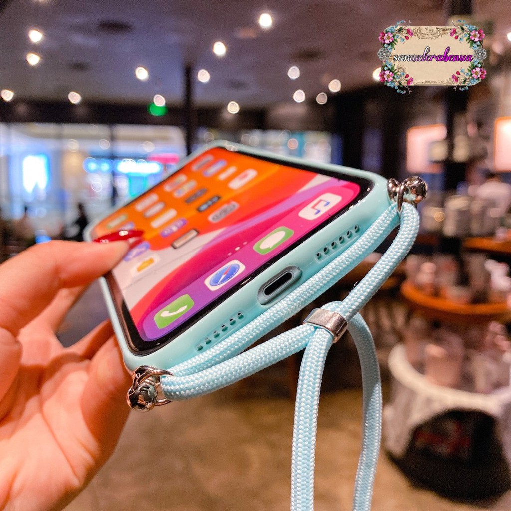 SS171 Softcase Slingcase Tali Lanyard Xiaomi Redmi 8a Pro 8 9a 9c 9 9T Note 7 8 9 Pro 10x 9s SB1838