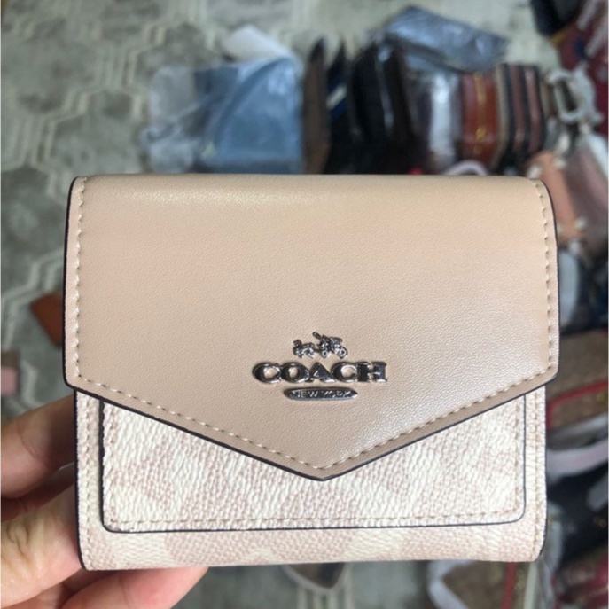 COACH 31548, Tri-Fold Short Envelope Wallet
