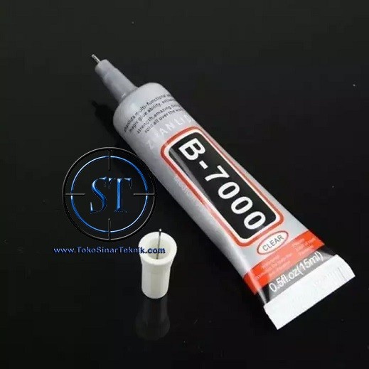 Lem TOUCHSCREEN LCD B7000 15ml Epoxy Resin Glue Handphone Tube Clear Glue Reparasi Hp Casing isi 15Ml