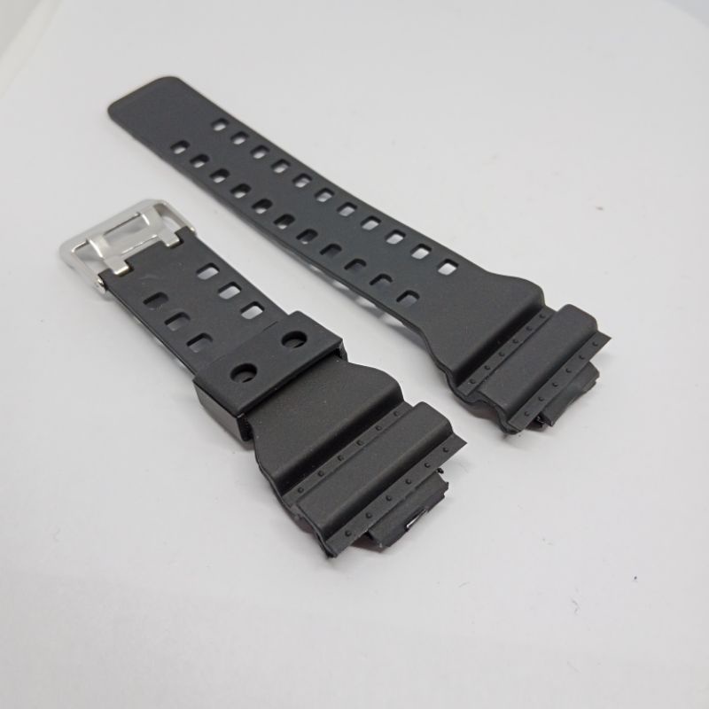 Strap tali jam tangan ORIGINAL casio g shock GA-100 GA-120 GA-110 tali g shock murah, bs buat DG 2032 Digitec 2020