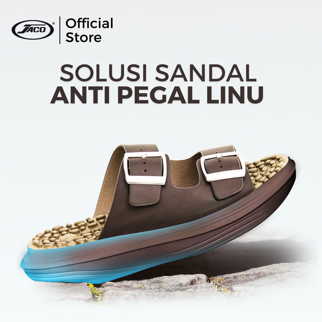 Jaco Sandal Kwalk Kozui Sandal Terapi Kesehatan Refleksi Rematik