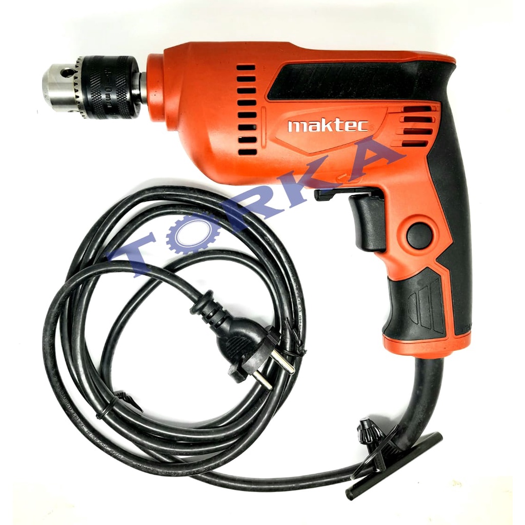 Bor Tangan 10mm Maktec  MT606 Drill Listrik bolak balik
