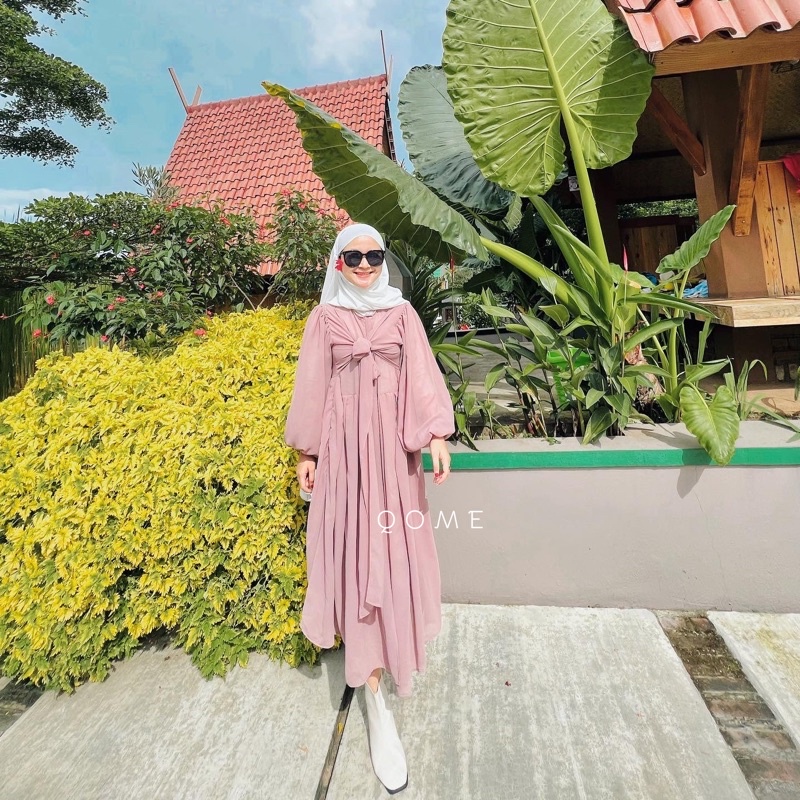 TUNIK ACHA CERUTI/TUNIK CERUTI/TUNIK KEKINIAN/TUNIK TALI DEPAN