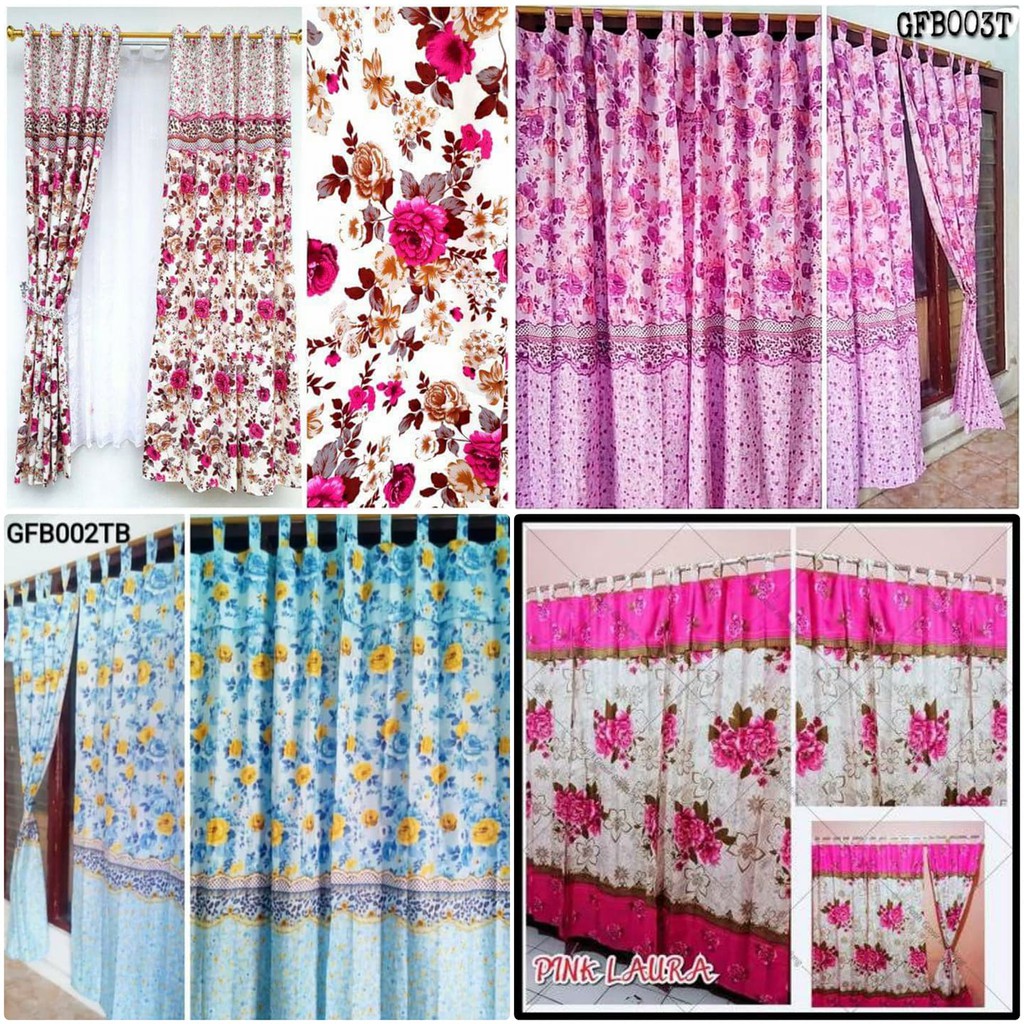GORDEN PINTU SHABY BIRU COKLAT PINK TIRAI HORDENG GORDEN PINTU SHABY BIRU COKLAT PINK TIRAI HORDENG