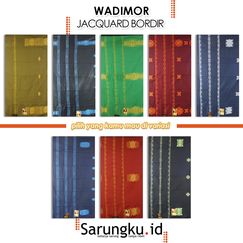 SARUNG WADIMOR JACQUARD BORDIR