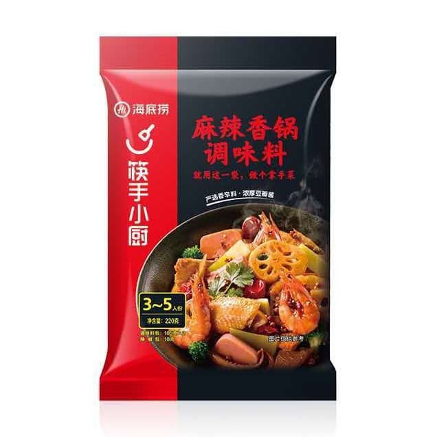 

Original Hai Di Lao Haidilao Kuah Shabu Suki Instan Hotpot Streamboat Mala Ma La Xiang Guo 220g