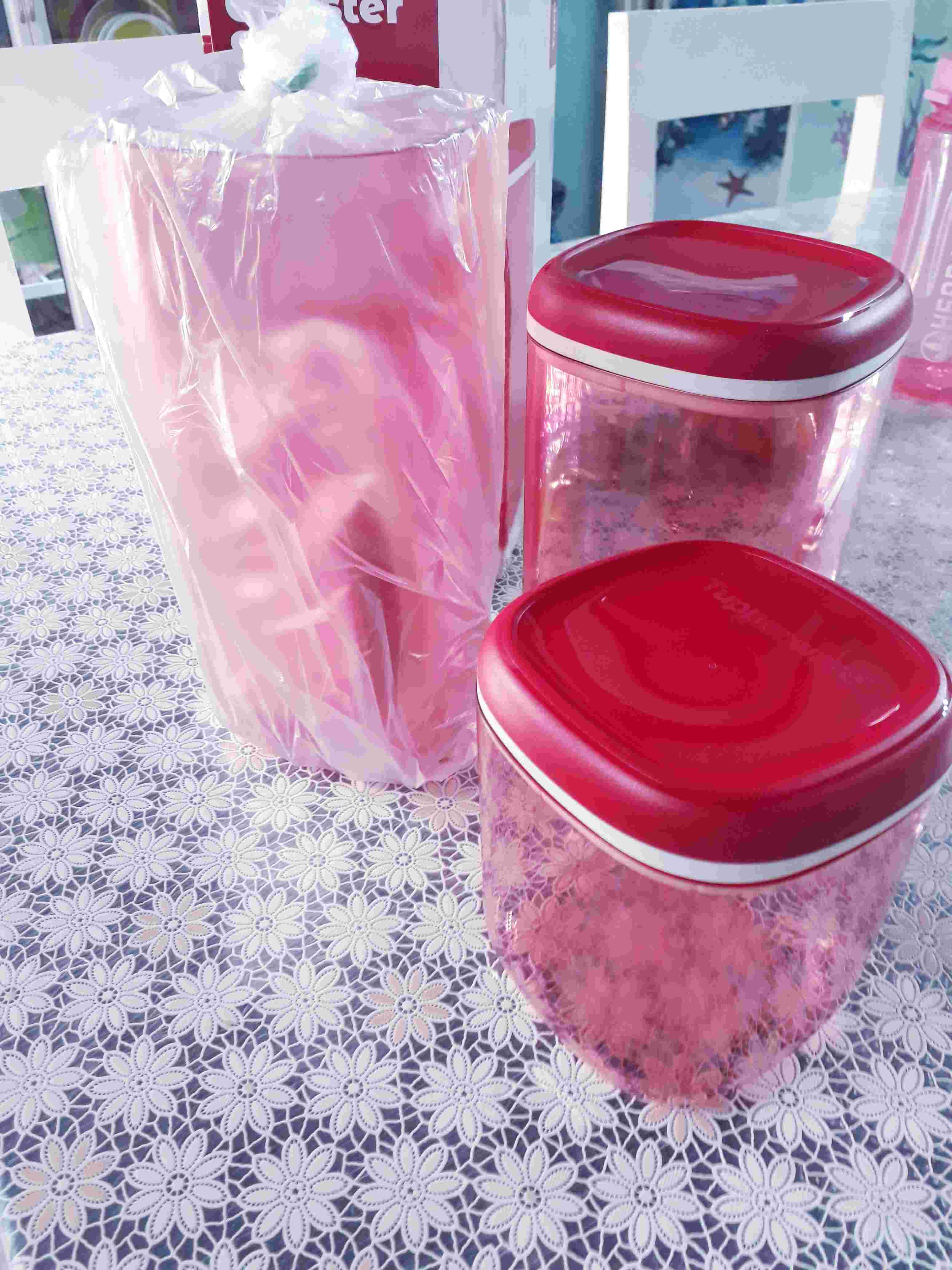 Crystal Canister Gold Atau Merah Ecer 1pc