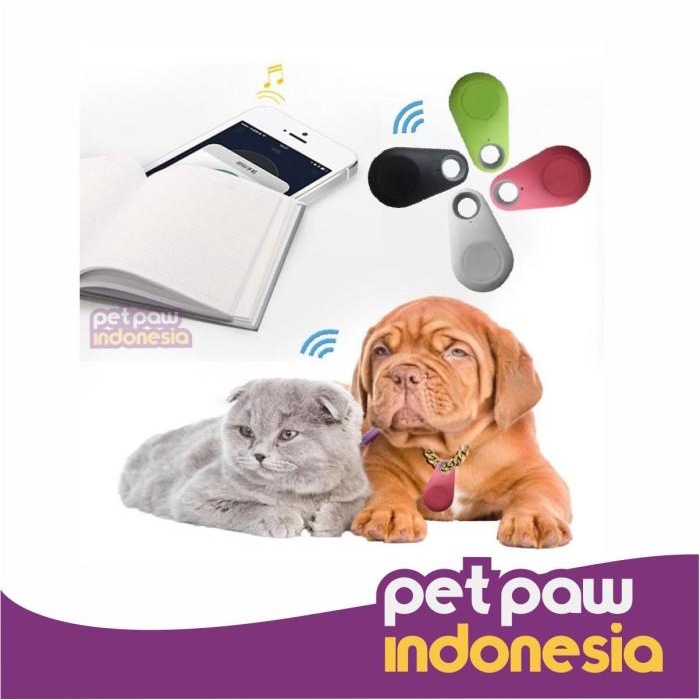 Pet Smart Mini Gps Tracker Bluetooth Hewan Anjing Kucing