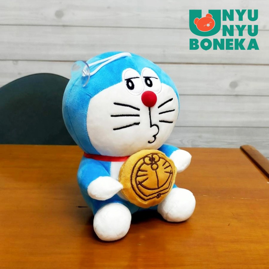 Boneka Doraemon Kue Size 7&quot;/20cm/Bonekalucu/nobita/sasuka/karakter