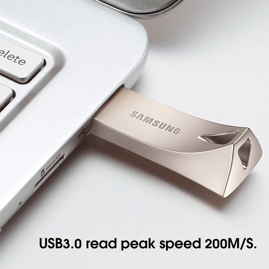 (Huluboy) Samsung 128GB / 256GB / 512GB / 1TB / 2TB U Disk Memory Card Universal USB 3.0 Kecepatan Tinggi