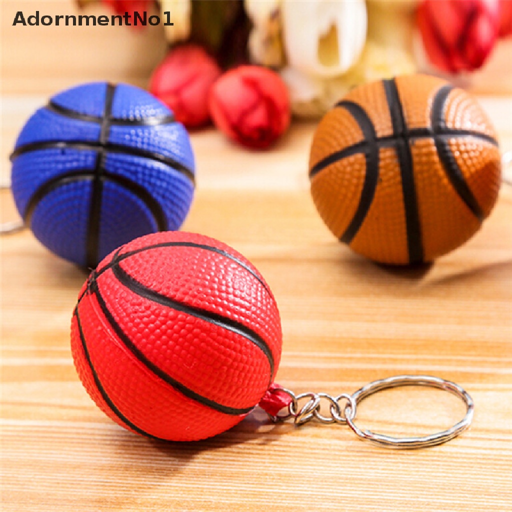 (AdornmentNo1) Gantungan Kunci Bentuk Bola Basket Untuk Hadiah