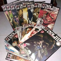 komik attack on titan set MURAH