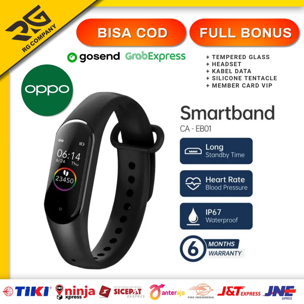 ( COD ) OPPO BAND WATCH SMART WATCH JAM TANGAN