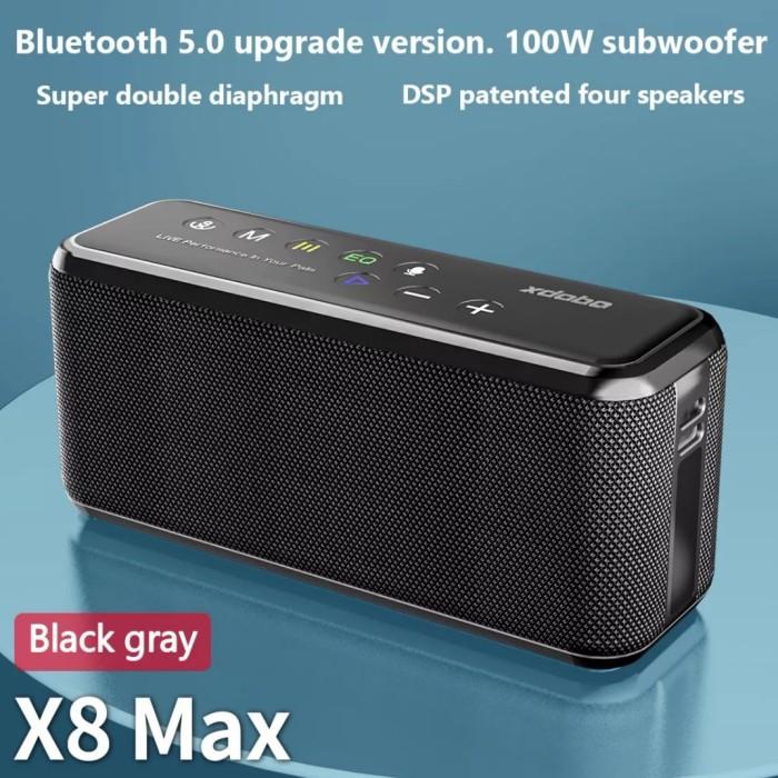 Speaker Bluetooth Wireless Xdobo X8 Max 100W Original Subwoofer Audio