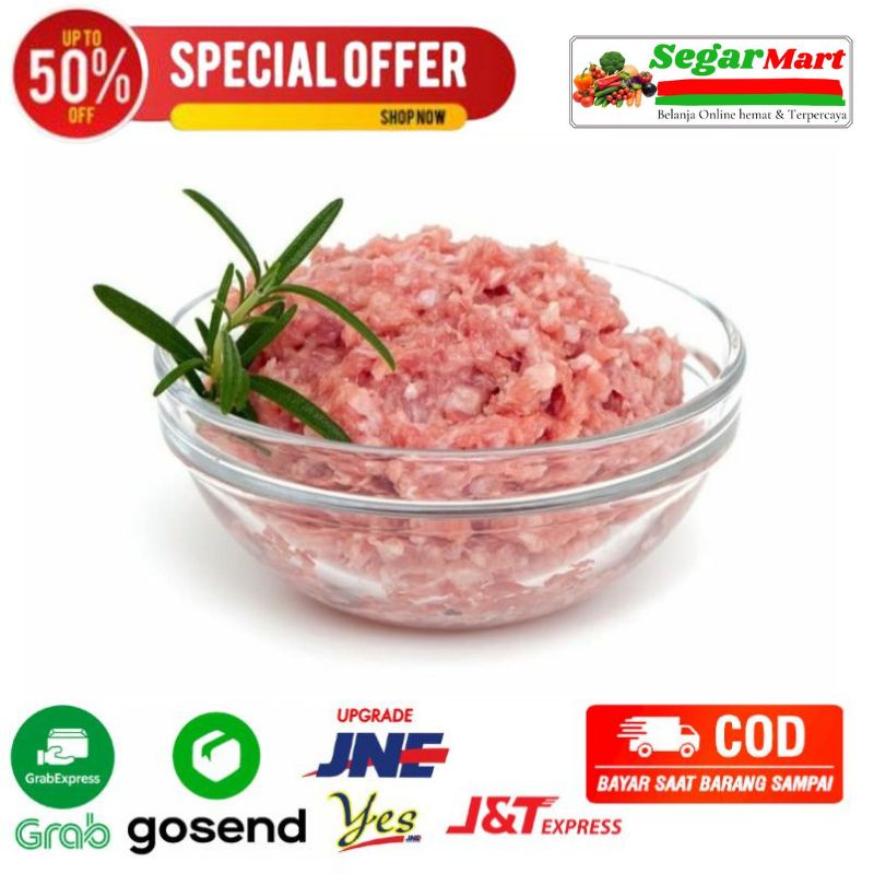 

Daging Ayam Giling 1 kg Fresh Segarmart Bandung