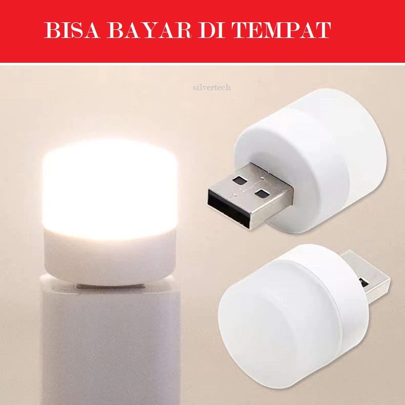 SILVERTECH lampu malam usb - lampu mini, lampu belajar - lampu baca - lampu tidur - lampu