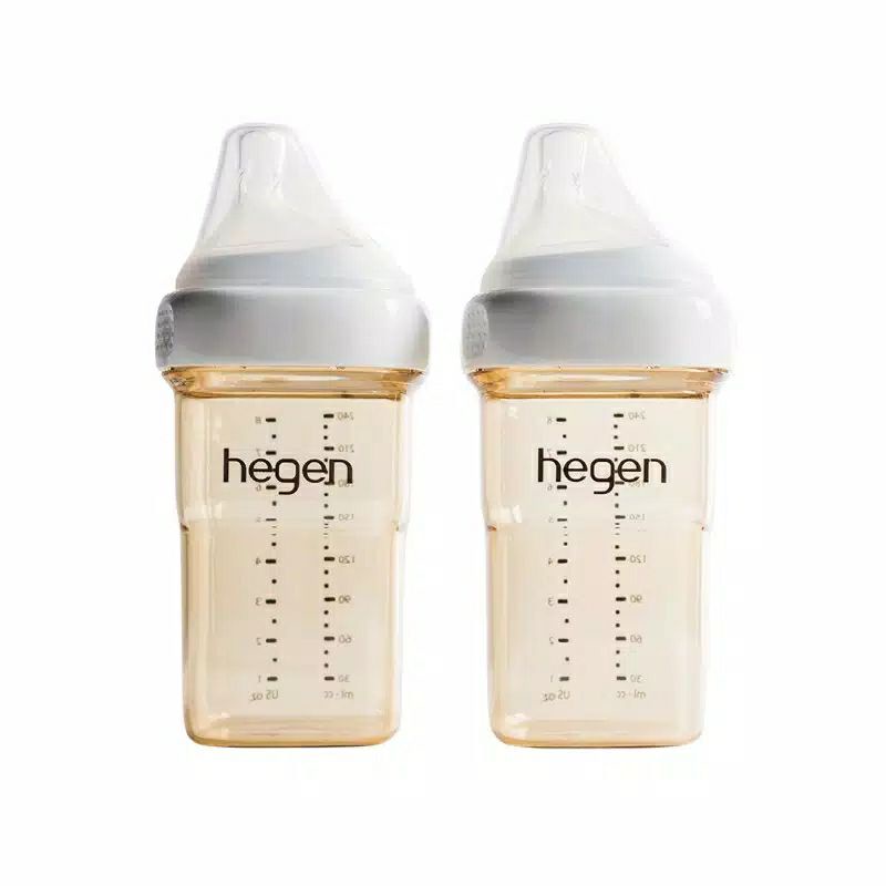 HEGEN PCTO 240ml/8oz Feeding Bottle PPSU (2-Pack) | Botol Susu Bayi Anak