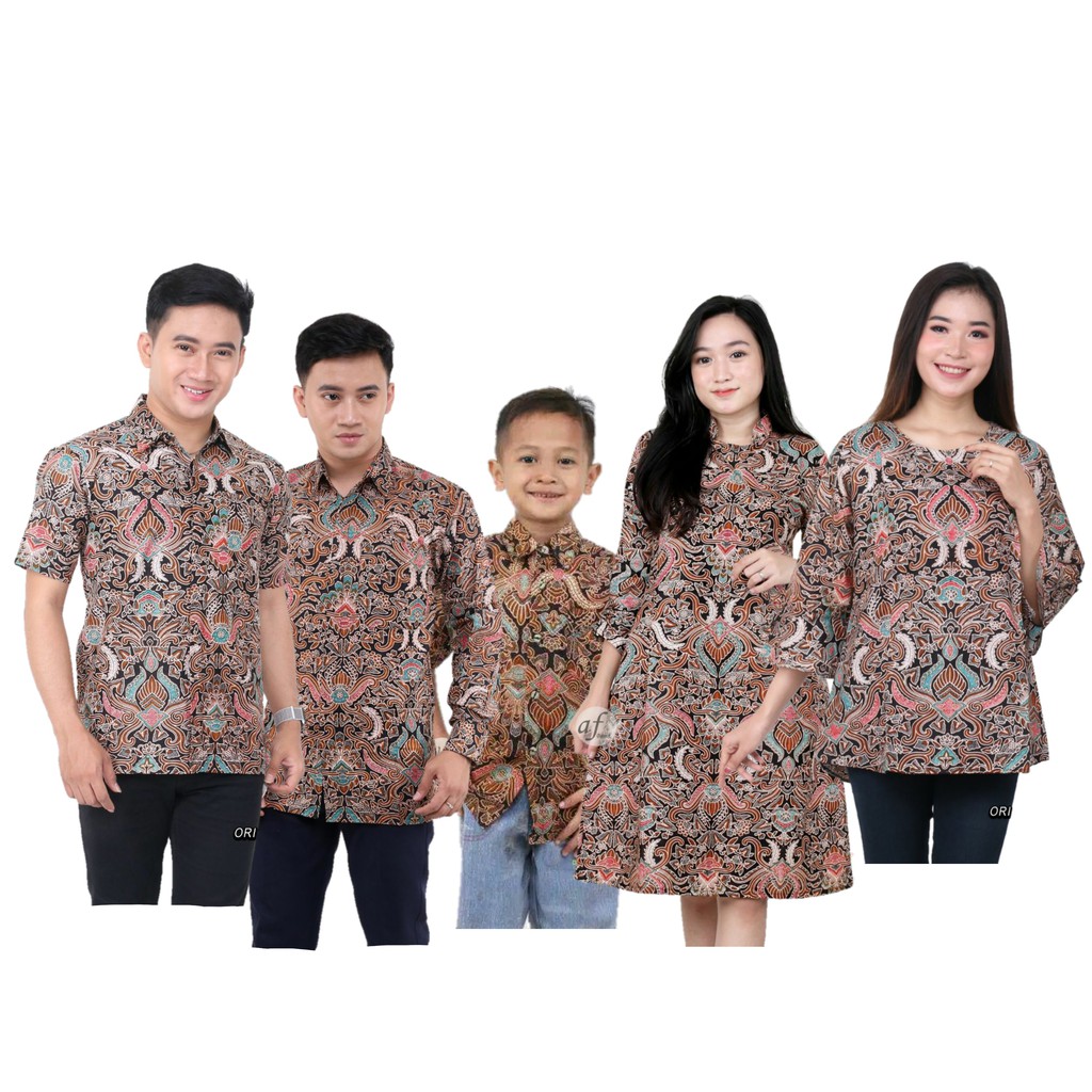 Family Batik / Batik Couple / Seragam Batik / Batik Seragam Kantor / Jm / Kevin Family