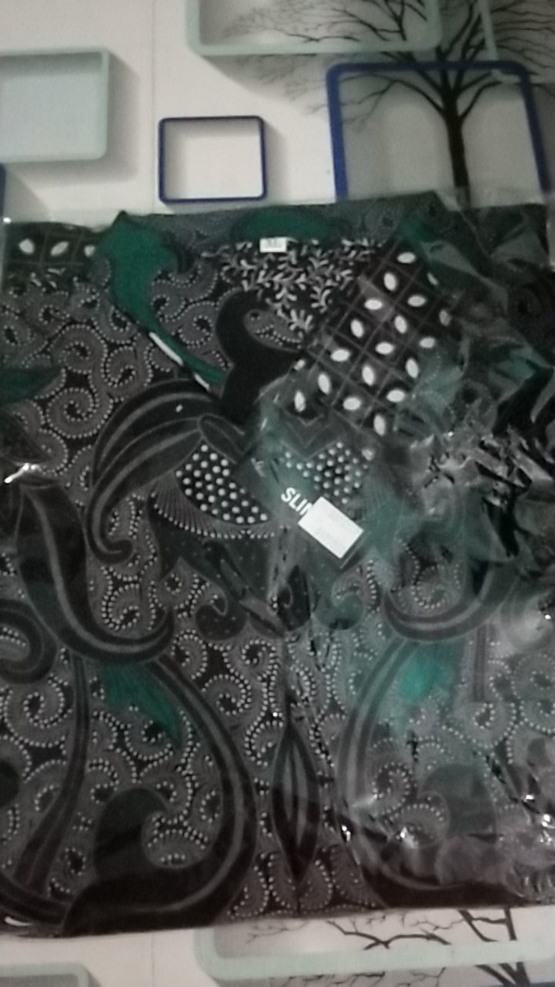 Kemeja Batik Pria Lengan Panjang Slim Fit Batik Pria Lengan Panjang Modern