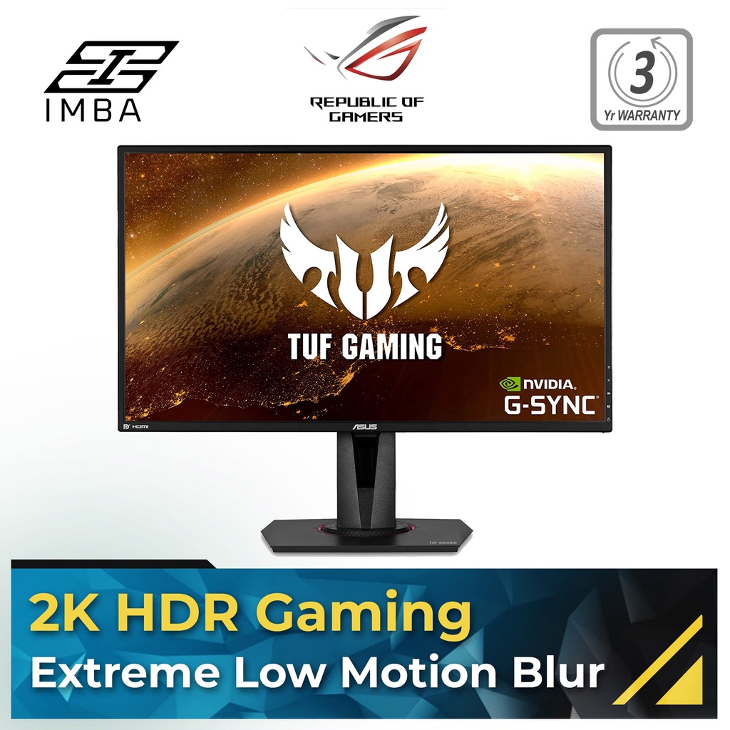 Jual monitor asus vg27aq Harga Terbaik Mei 2022 | Shopee Indonesia
