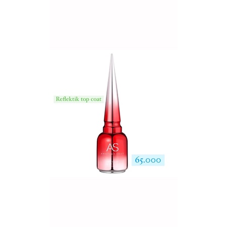 REFLECTIVE GLITER TOP COAT ASGEL REFLEKTIF KUTEK GEL