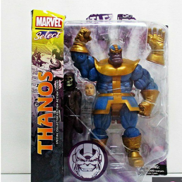 Action Figure Marvel Select Thanos With Lady Death