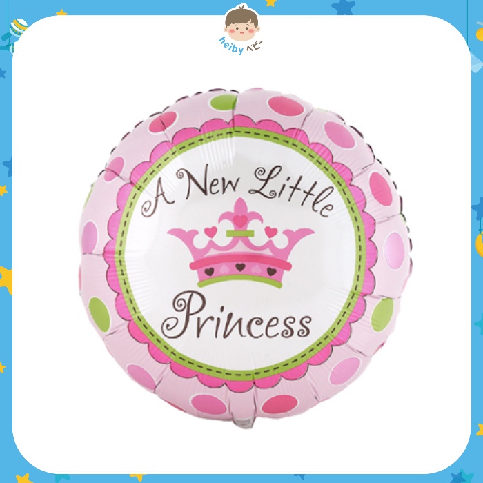 Request Tambahan : Balon New Little Princess (Girl)