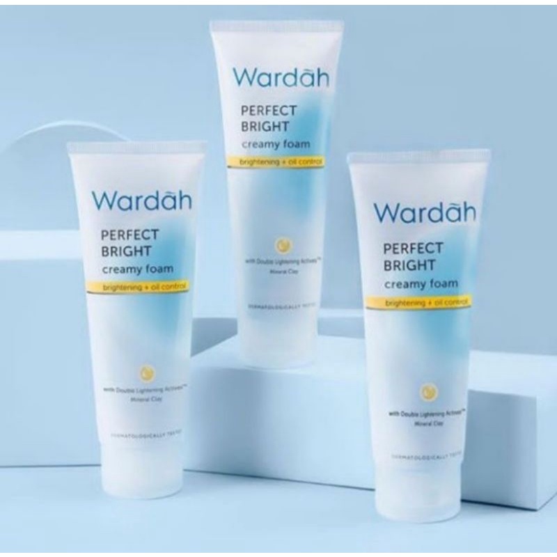 WARDAH Perfect Bright Creamy Foam/Facial Foam Oil Control/BPOM