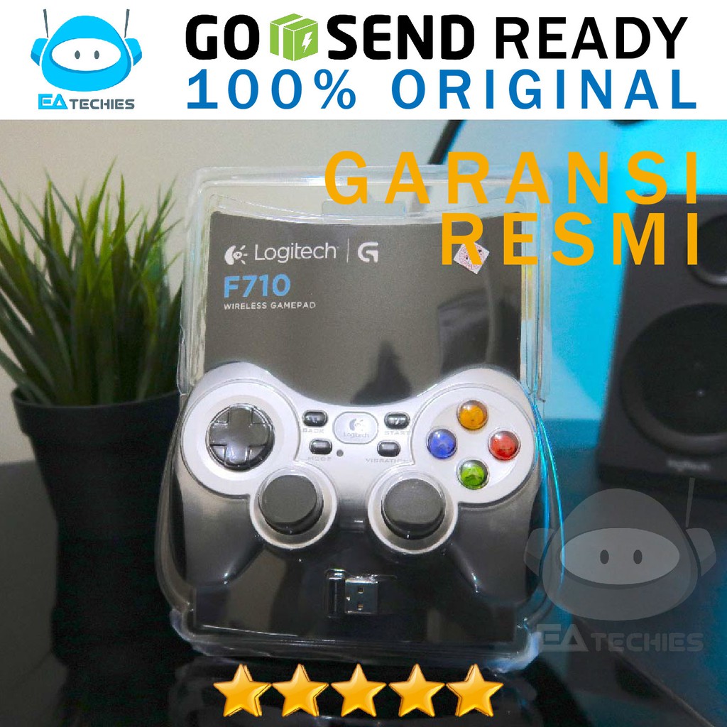 Logitech F710 Wireless Gamepad Garansi Resmi Surya Candra Original 100% Controller PC