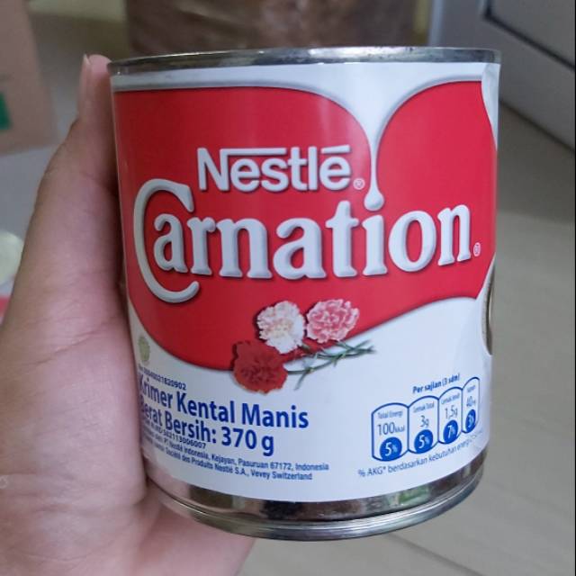 

Susu Kental Manis Carnation 370gr