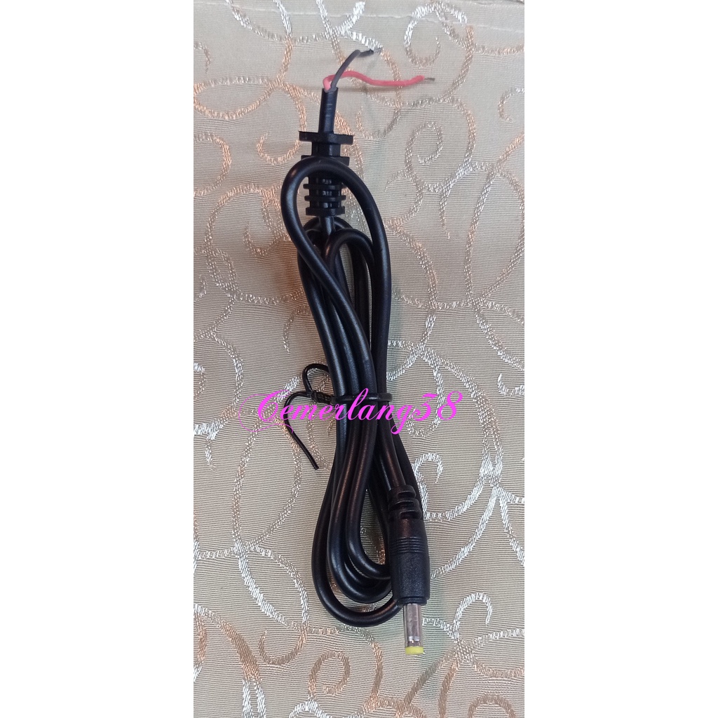 Kabel Jack DC Male 4.0mm x 1.7mm kabel buntung jack adaptor DC cowok