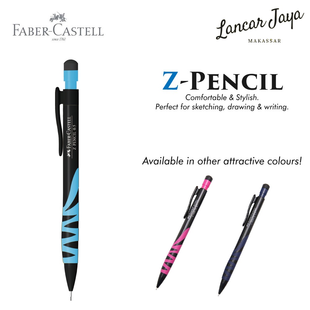 Jual Mechanical Pencil / Pensil Mekanik Faber Castell Z Pencil 0.5