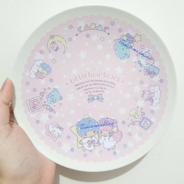 Piring Sanrio - Pompompurin, Little Twin Star, Hello Kitty, My melody, Cinnamoroll