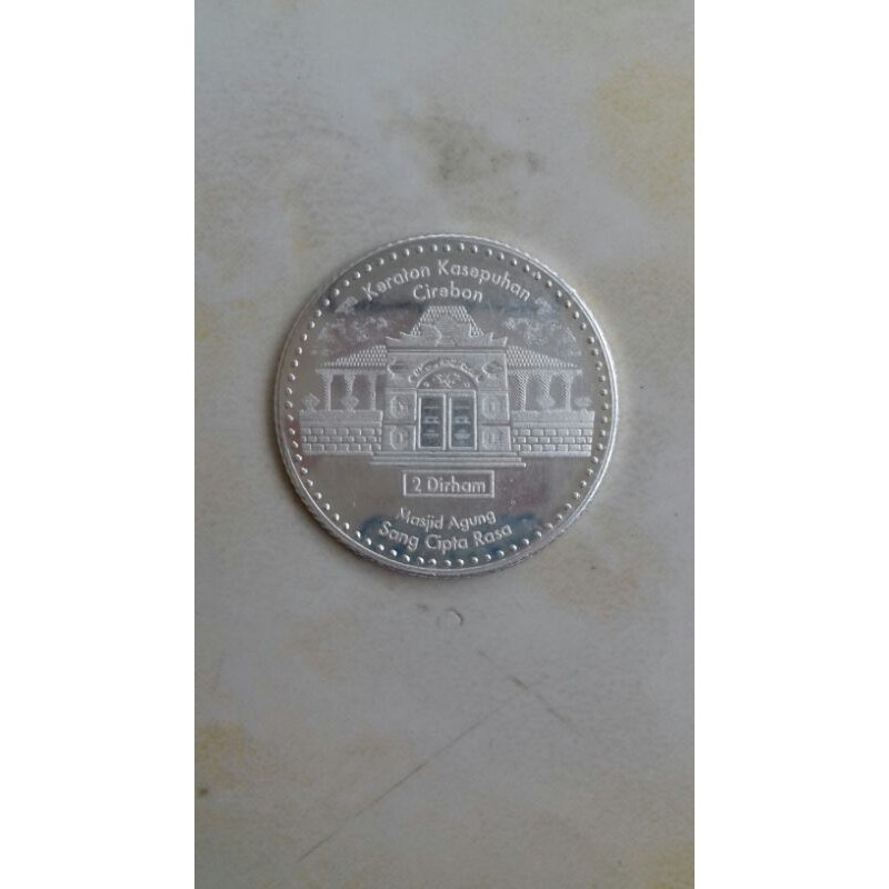 koin 2 Dirham  kesepuhan cirebon , free 1 daniq