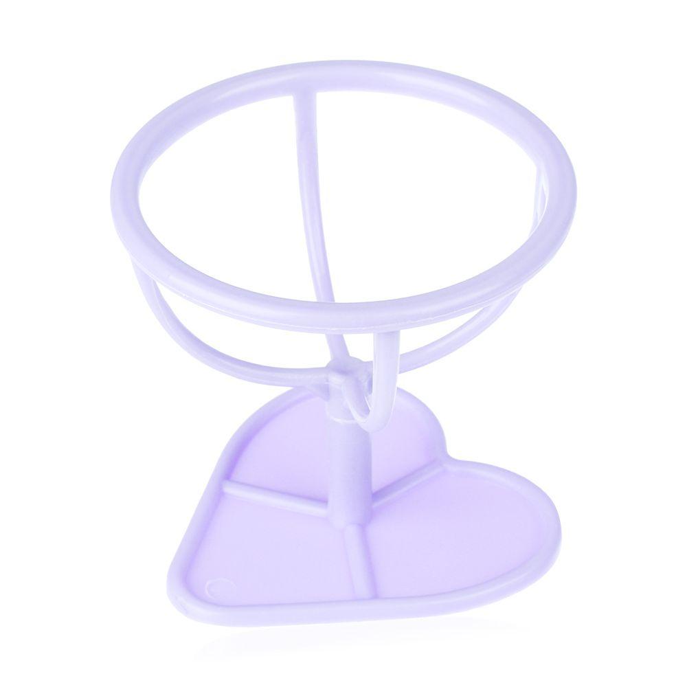 Solighter Tempat Spons Makeup Wanita Rak Facial Display Stand Support