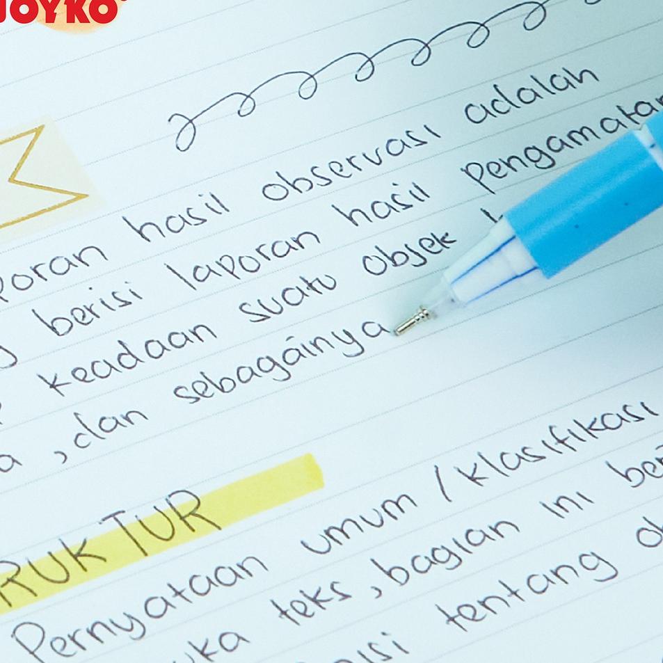 

Murah JL7PJ Ball Pen Pulpen Pena Joyko BP-336 My Pastel 0.7 mm 1 Box 12 Pcs V44 Terbaru