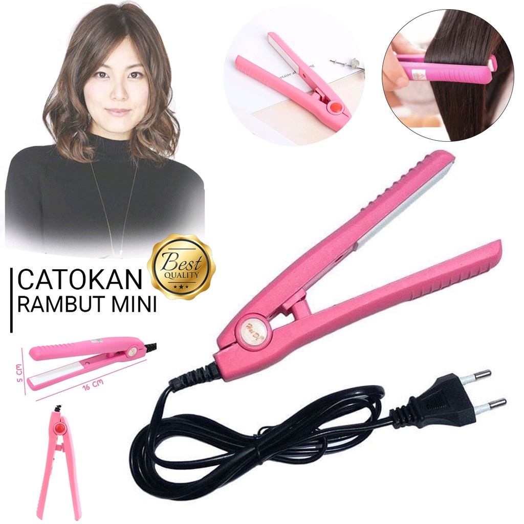 Catokan Rambut Mini Haidi - Catok Pelurus Rambut HD768 Haircare - Alat Catok mini untuk Kecantikan Rambut